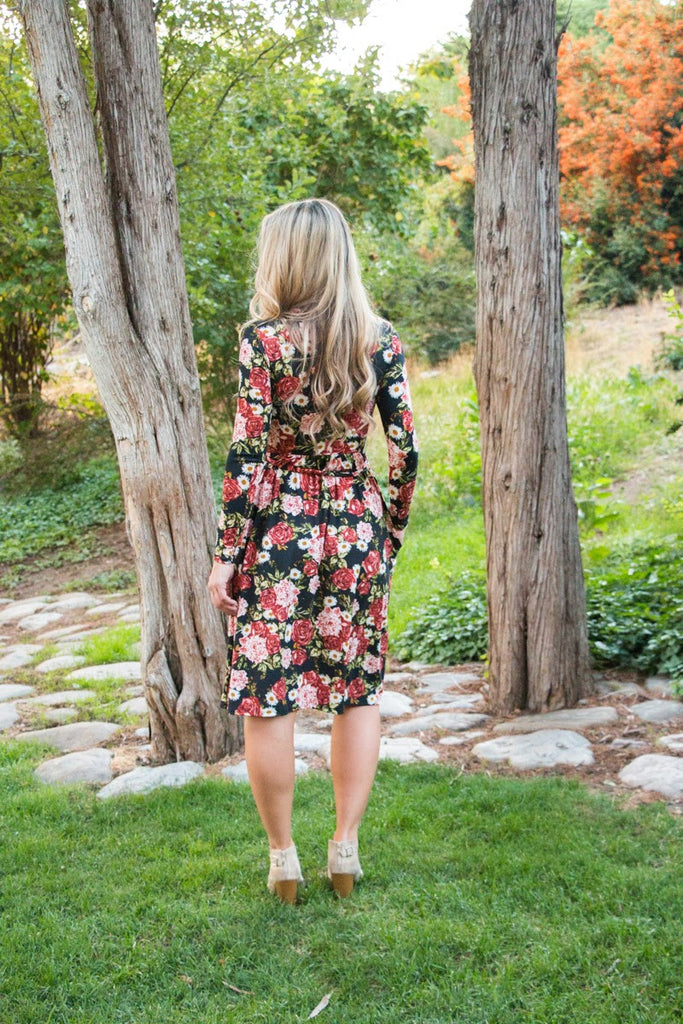 The Swooner Midi - Black