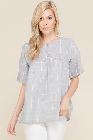 Bella Bell Sleeve - Navy