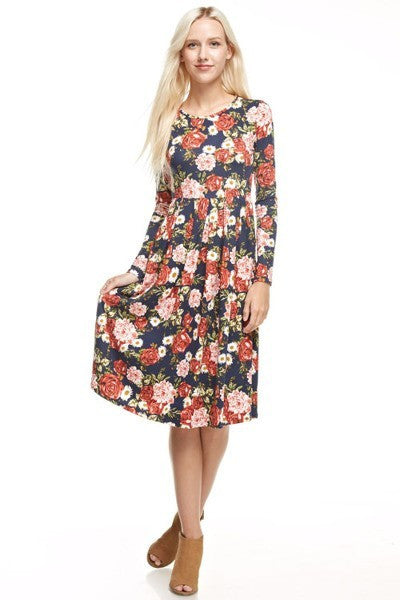 The Swooner Midi - Black