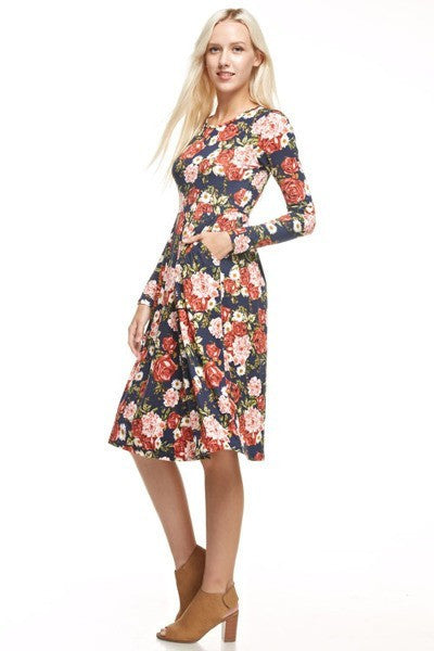 The Swooner Midi - Black