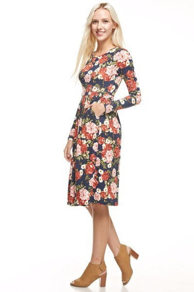 The Swooner Midi - Black