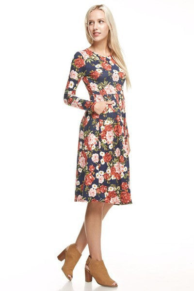 The Swooner Midi - Black