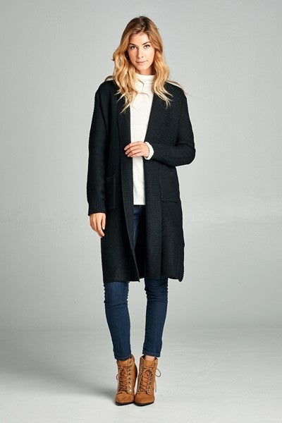 The Harper Cardigan - Black