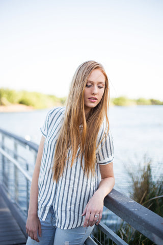 The Jersey Top - Heather Grey