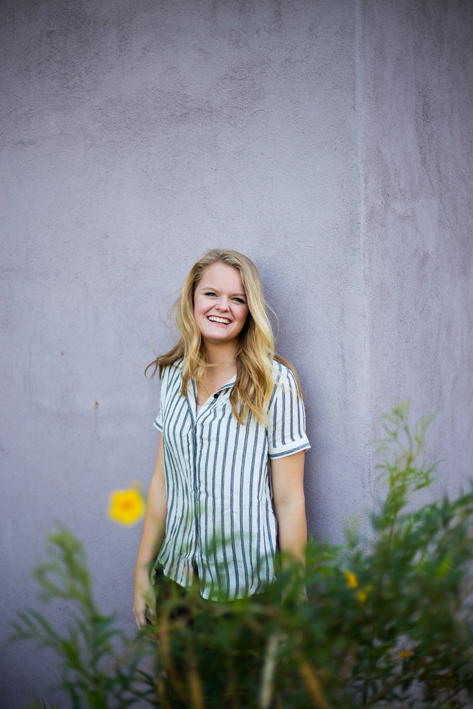 Gatsby Blouse - Ivory