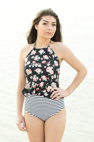 Bella Bell Sleeve - Navy